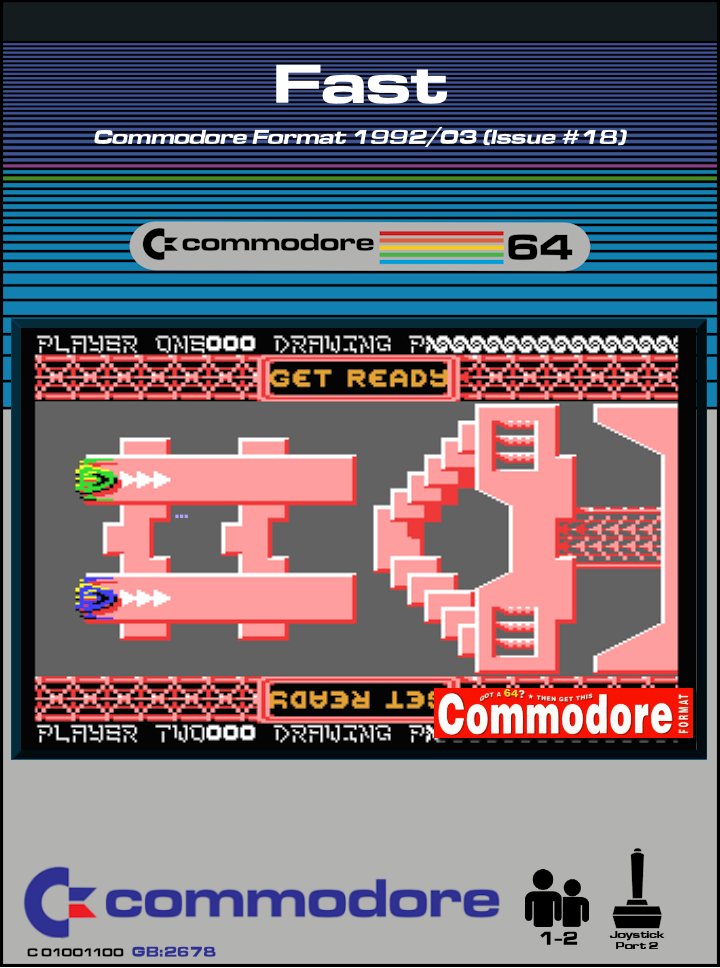 Fast Load Cartridge box art for Commodore 64